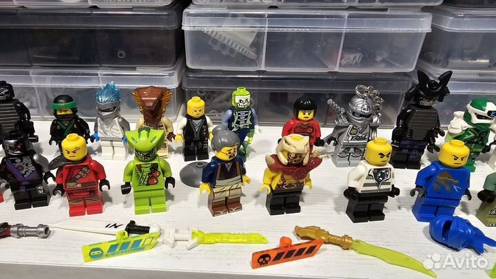 Lego Ninjago минифигурки лего ниндзяго