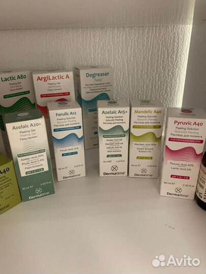 Профессиональные пилинги Dermatime