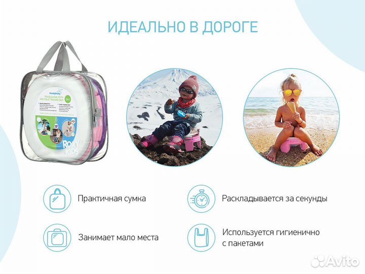 Горшок детский дорожный