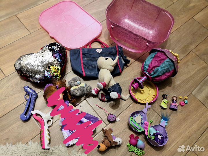 Сундук с игрушками для девочки