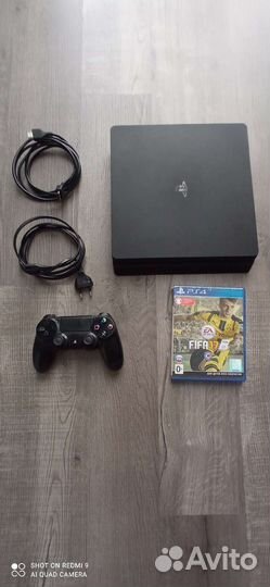 Playstation 4 slim 500gb+ FIFA 17 диск. Торг