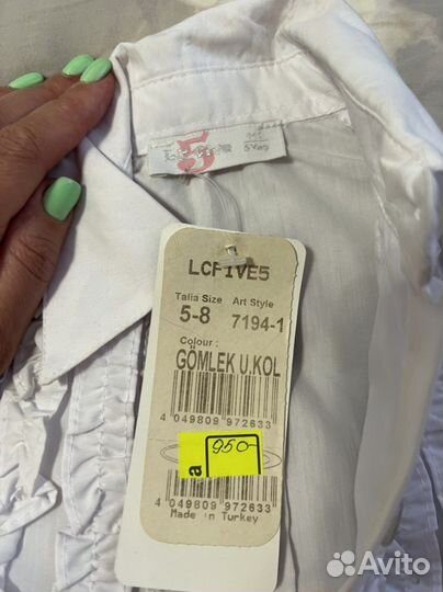 Рубашка для девочки 116