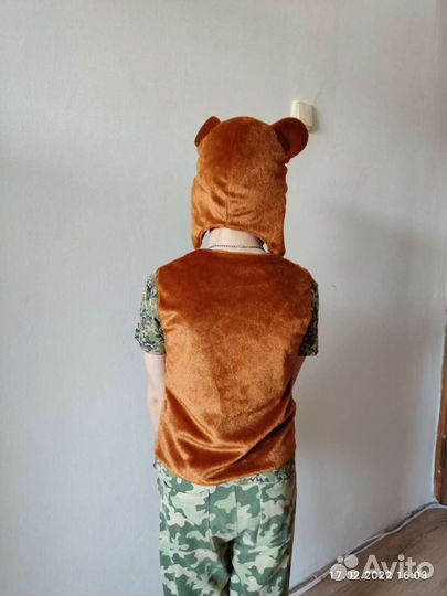 Костюм медведя коричневого