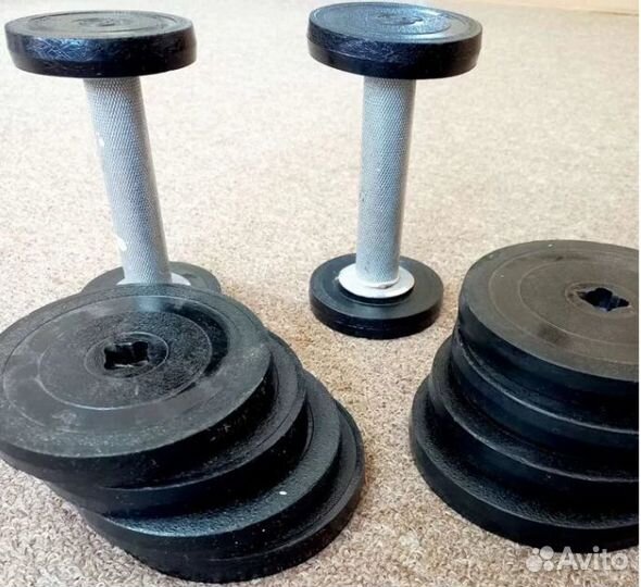 Гантели разные