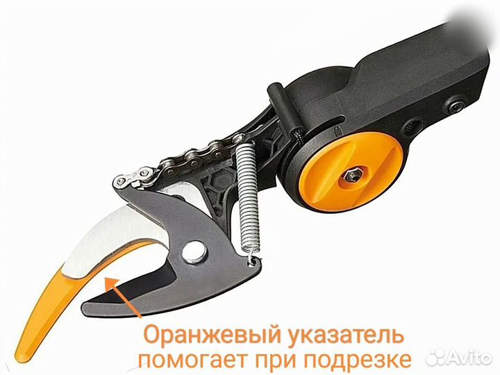 Сучкорез Fiskars телескопический UPX86 4 метра