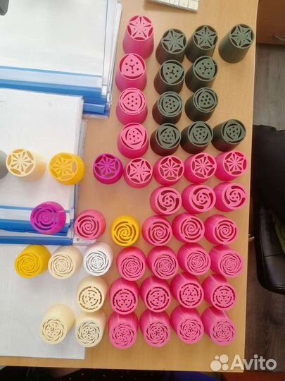 Насадки на кондитерский мешок цветы