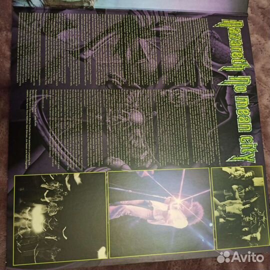 Виниловая пластинка nazareth no mean city