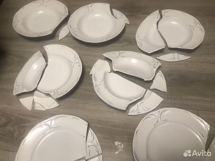 Бой посуды нкмп РСФСР имени Калинина 1929-1940 гг