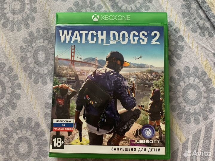 Игра Watch dogs 2 xbox one диск с игрой