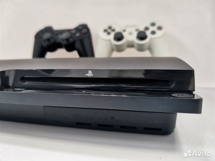 Sony PS3 slim 320gb 2 Дж 35игр