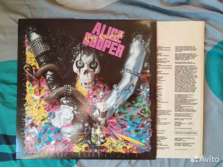 Alice cooper hey stoopid lp Hungary