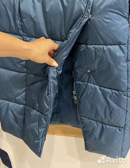 Пуховик женский длинный