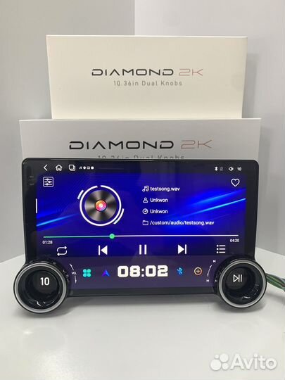 Магнитола Diamond 2k 4/64гб 10.36дюймов