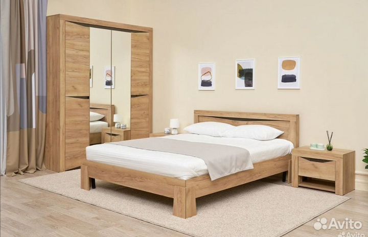 Кровать новая, 140*200