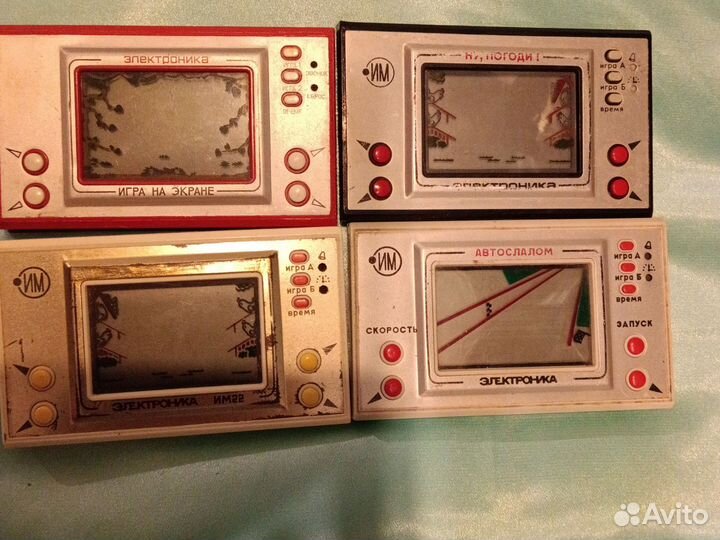 Игра на экране Электроника под востановление