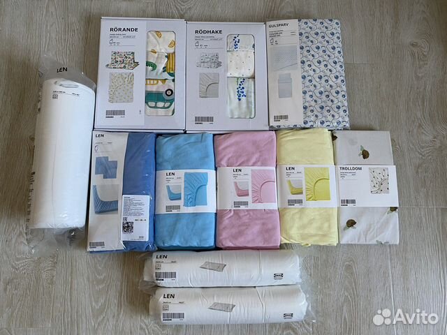 Постельное белье IKEA для малышей