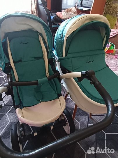 Детская коляска 2 в 1 бу