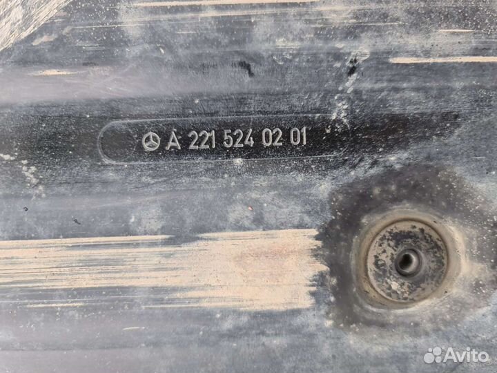 Защита двигателя Mercedes W221 4matic