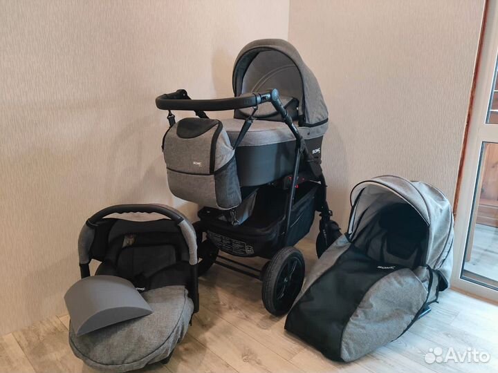 Коляска 3 в 1 Verdi Sonic Plus