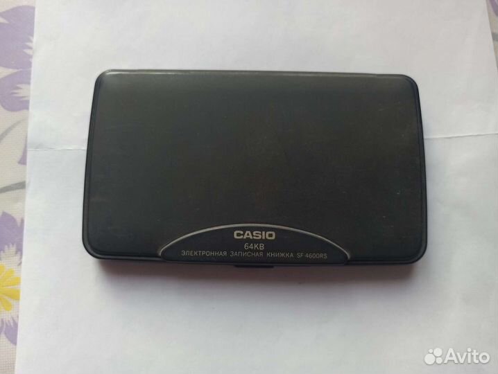 Casio записная книжка