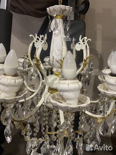 Люстра хрустальная чехия