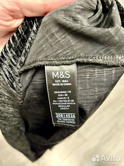 Платье черное нарядное M&S