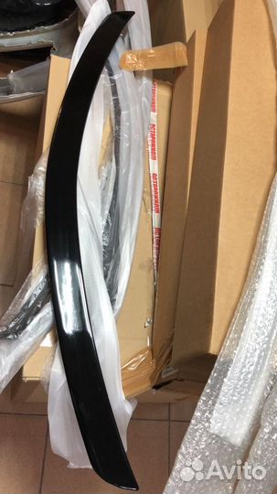 Спойлер Mercedes w204 черный глянец