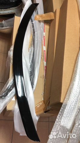 Спойлер Mercedes w204 черный глянец