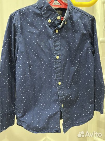 Рубашка h&m 4-5 лет