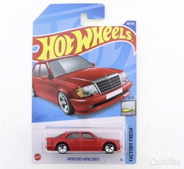 Машинка Hot Wheels Mercedes-Benz 500E