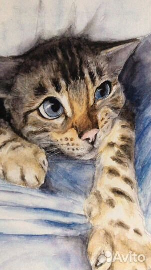 Портрет питомца (собаки или кошки) на заказ