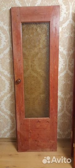 Дверь входная деревянная б/у