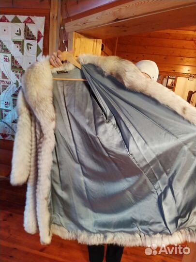 Шуба из песца