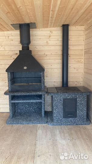 Печи барбекю, гриль, тандыр