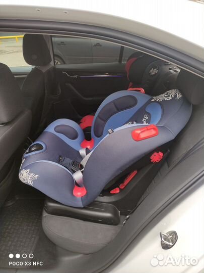 Детское автокресло 9 до 25 кг 