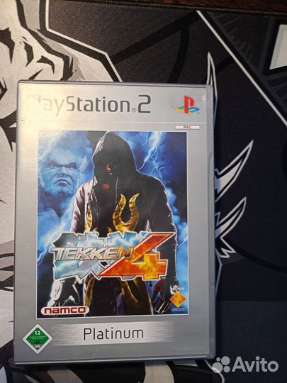 Диск для playstation 2 (ps2) Tekken 4