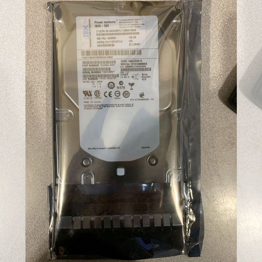 [42R6691] Жесткий Диск Ibm 139gb 15k Sas 3.5 42r6691