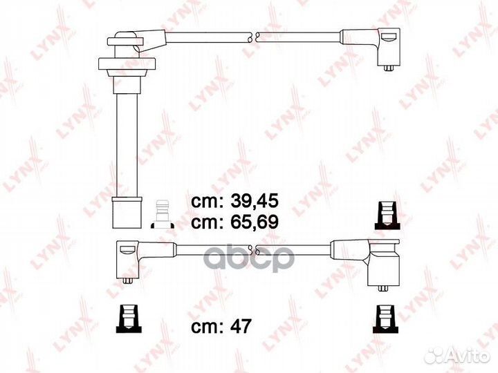 Провода высоковольт. ком/кт SPE5712 lynxauto