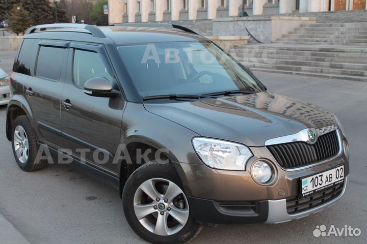 Дефлекторы окон Skoda Yeti, 2009-2018 (Шкода Йети)