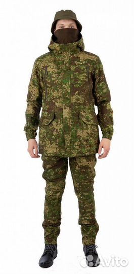Костюм Nova Tex Эльбрус канвас, камуфляж, р.44-46