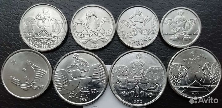 Набор монет 2012-2013 Мексика. Америка