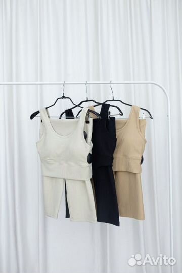 Велосипедки + топ женские