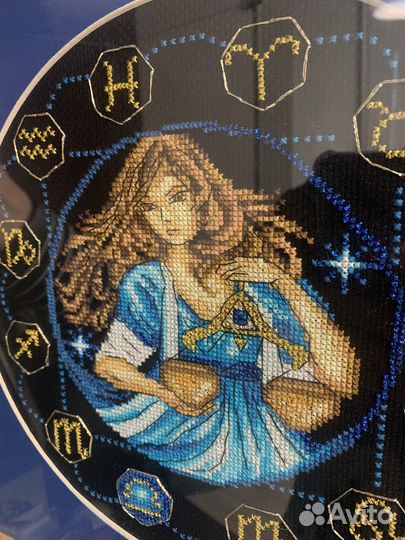 Вышивка крестиком готовая