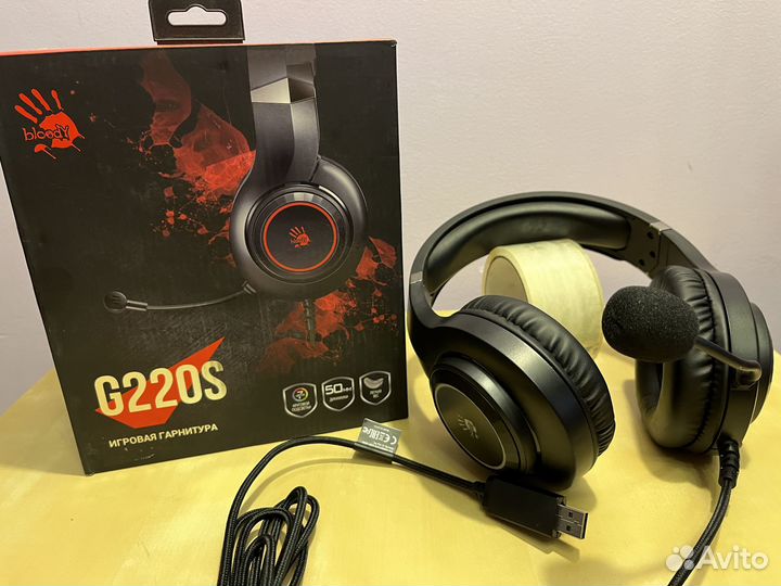 Игровые наушники A4Tech Bloody G220S