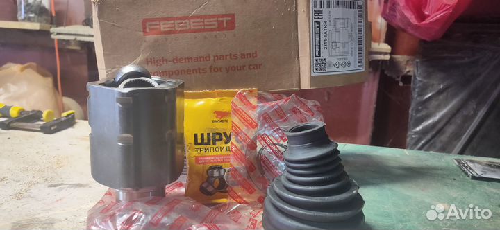 Шрус правый передний внутренний на volkswagen
