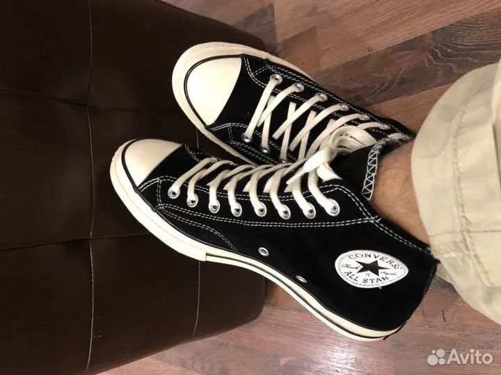 Converse Chuck Taylor 70 черные высокие