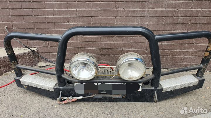 Бампер land rover defender