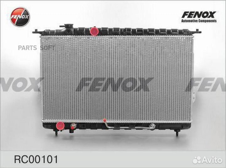 Fenox RC00101 Радиатор двигателя