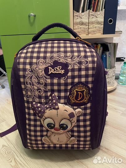 Рюкзак школьный delune для девочки