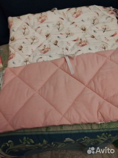 Бортики в детскую кроватку